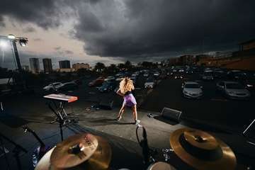 La cantante teldense Rocío Ruano triunfa en el Park in Fest/TA.